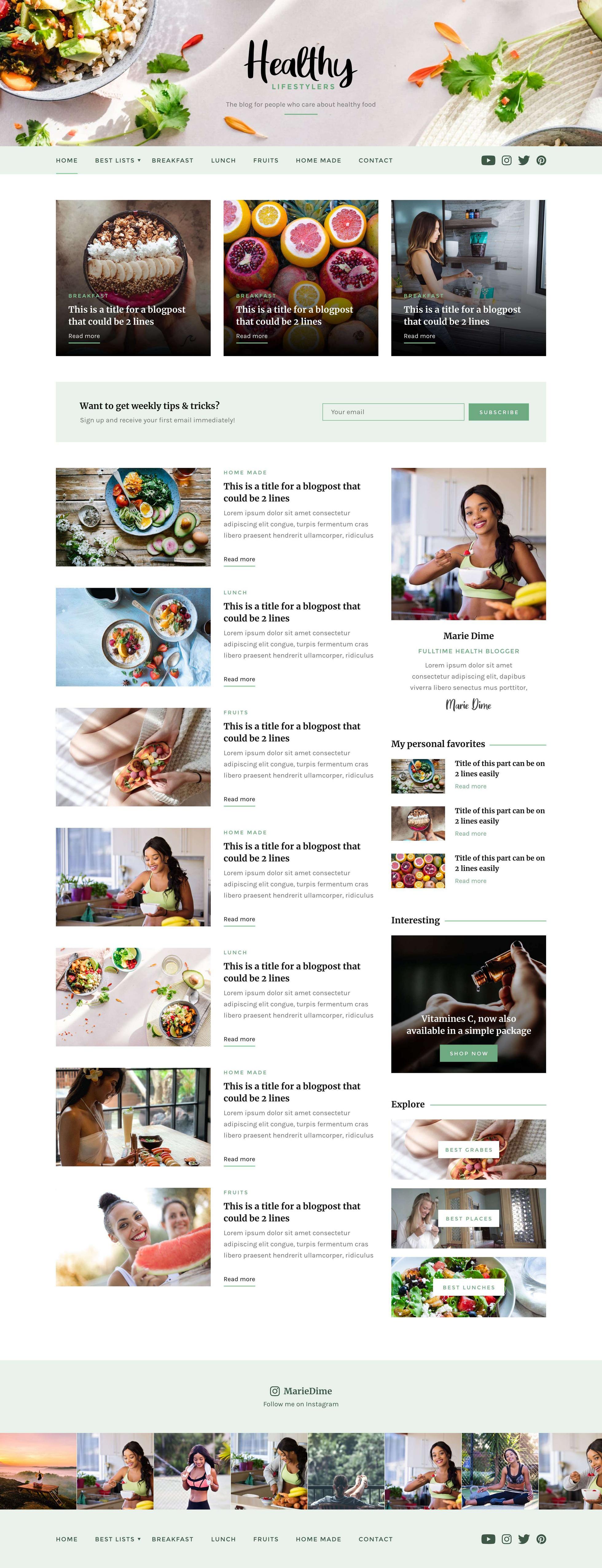 blog health