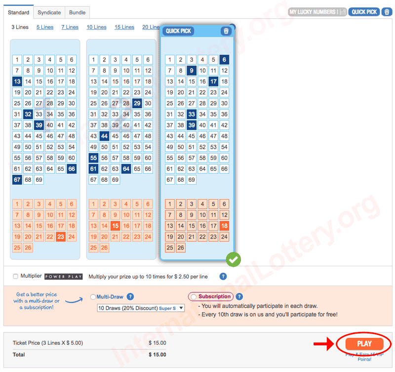 lottery online